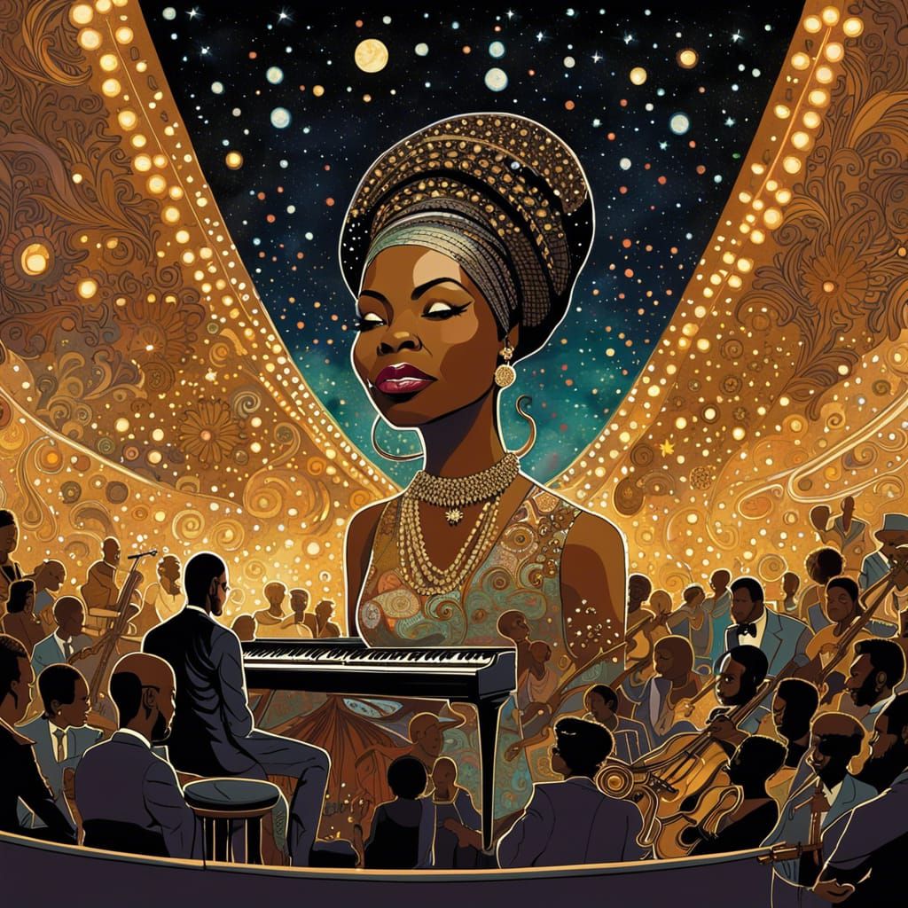 Nina Simone Tribute Poster