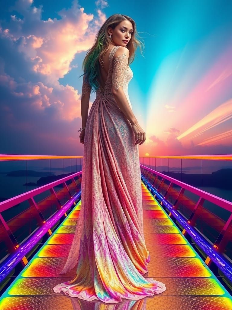 A stunning, ultra-realistic, 8K resolution, full-body portra...