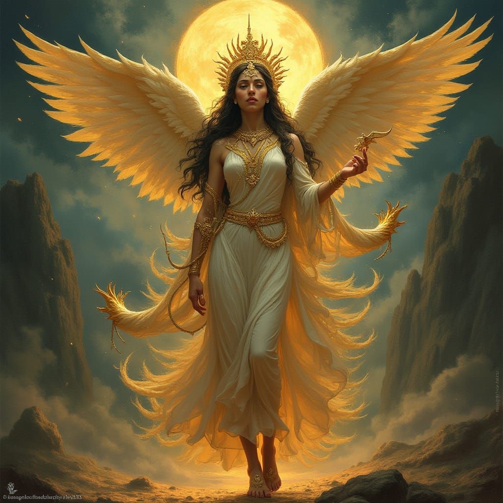 Sanskrit Goddess of Life and Spirituality