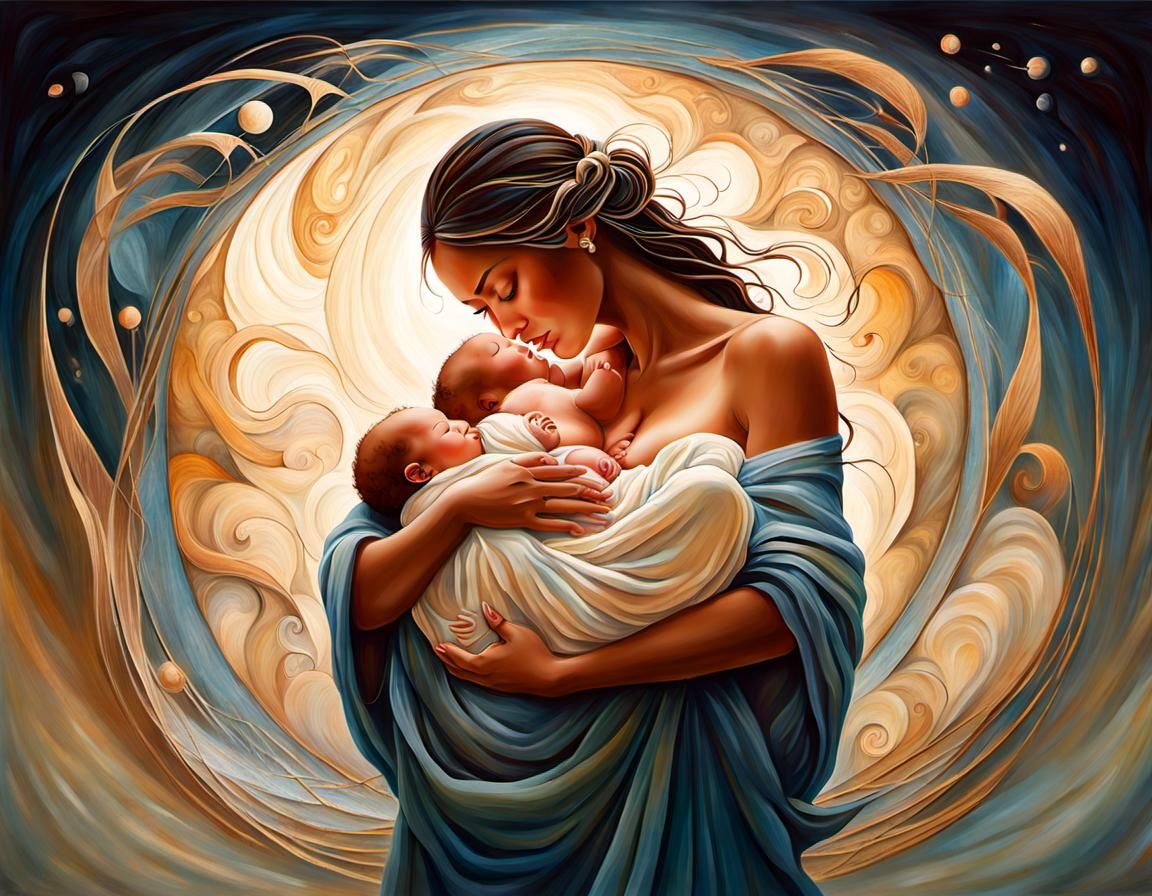 Mother and Newborn: Precious Moment of Birth