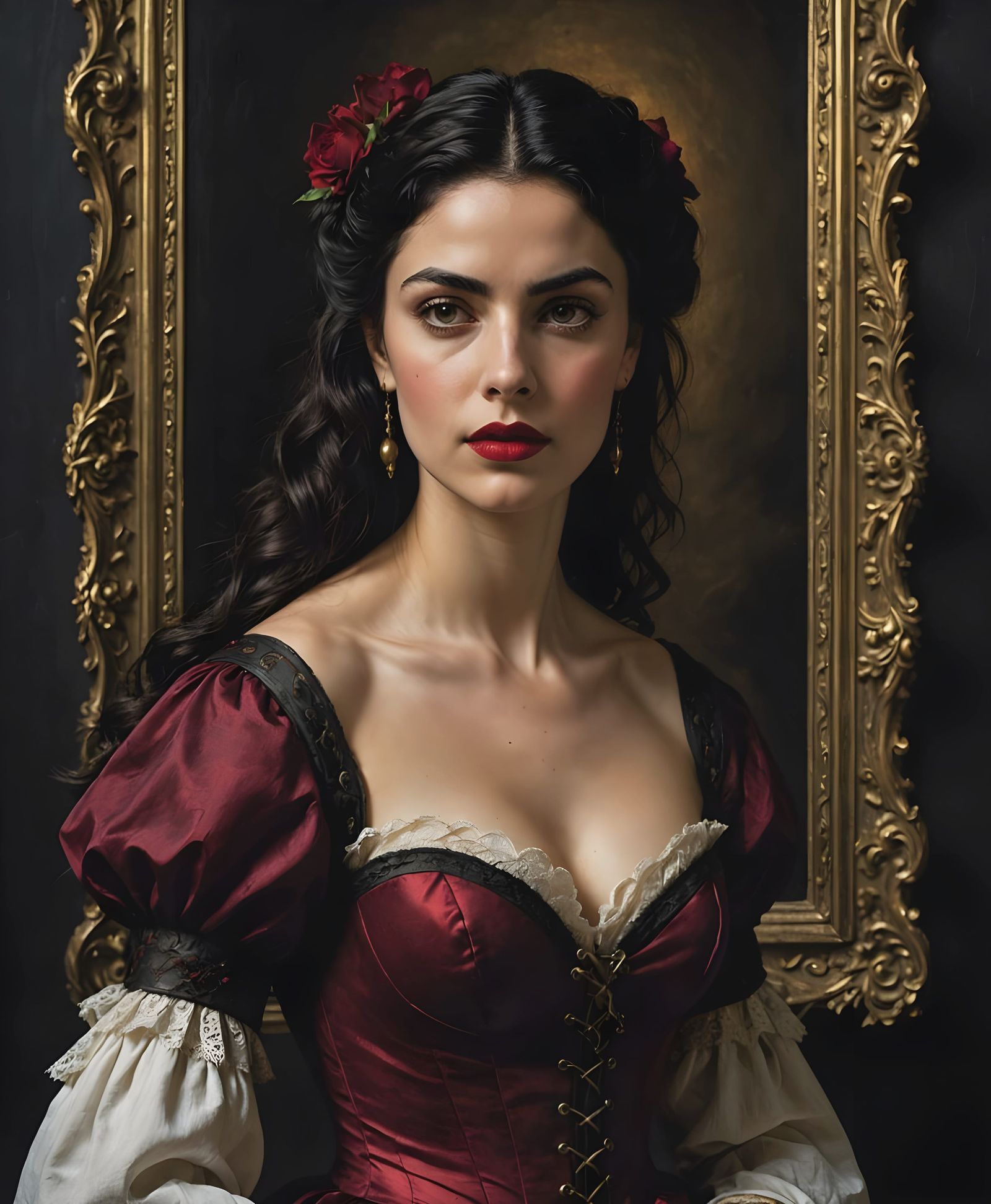 Elegant Italian Baroque Beauty