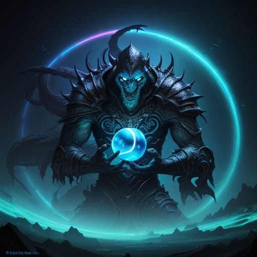 Ethereal Neon Forms Surround WotaR Draygon and Anargy Shaper