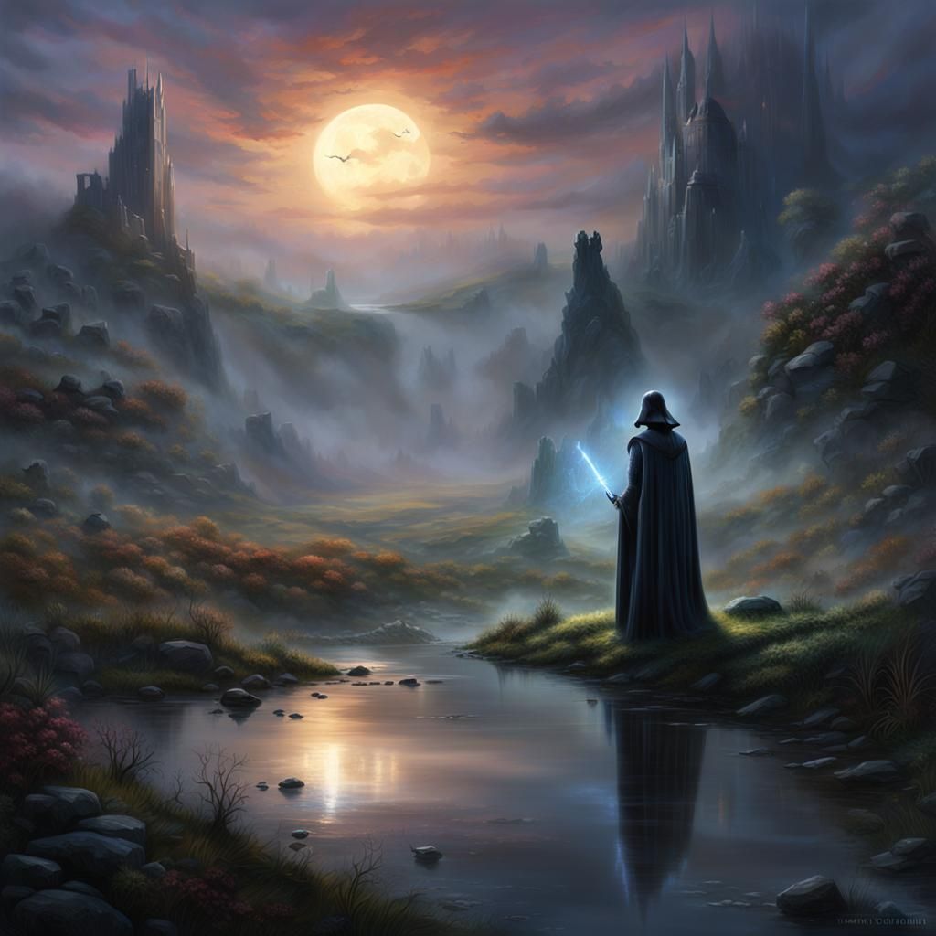 Padme's Ghostly Encounter with Darth Vader