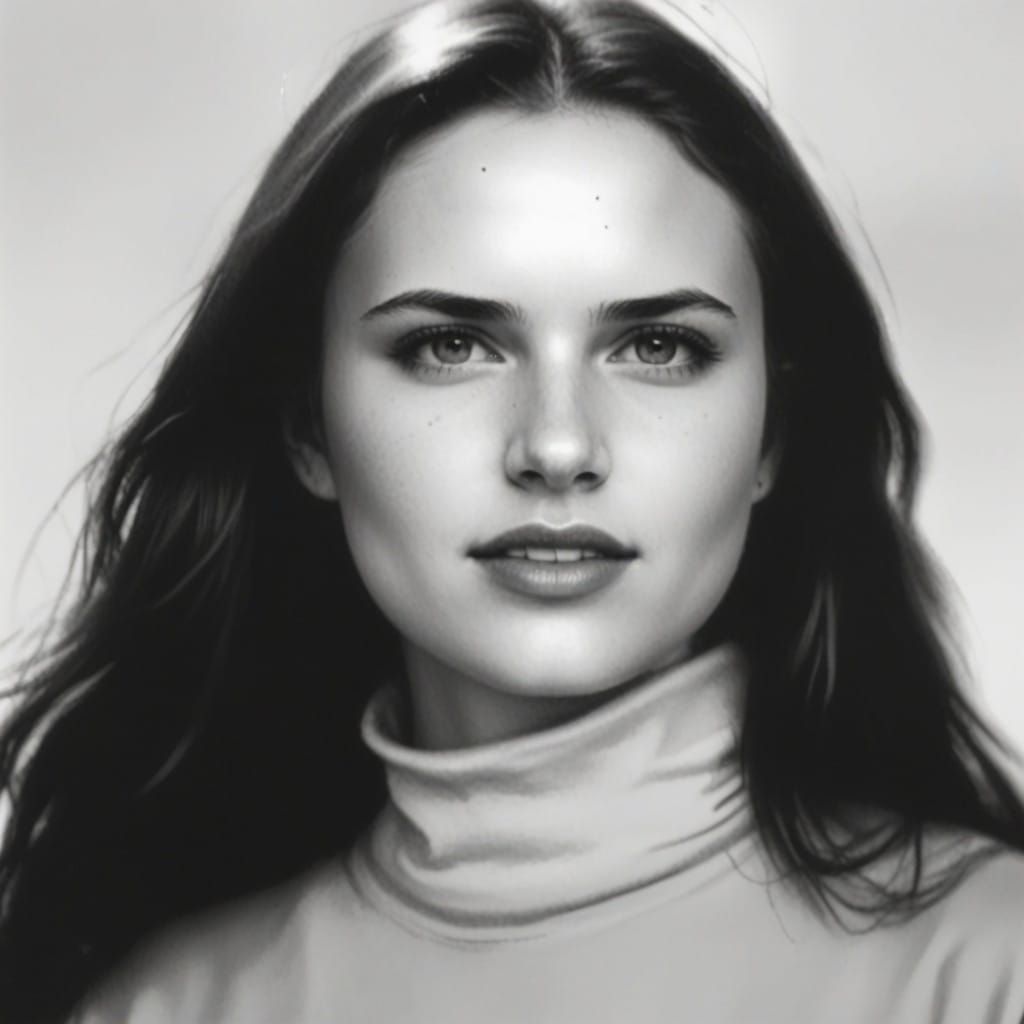 Youthful Portrait of a Teenage Girl