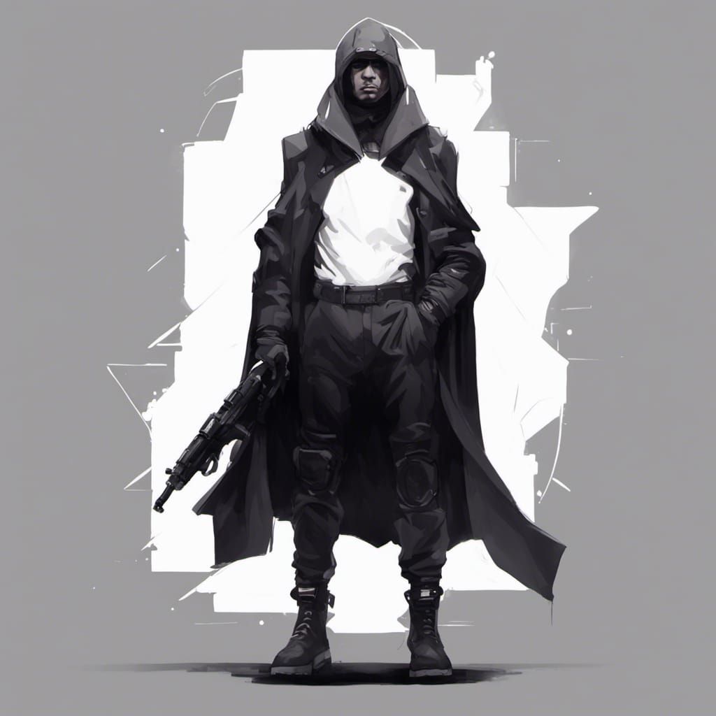 Abstract Minimalist Future Vision