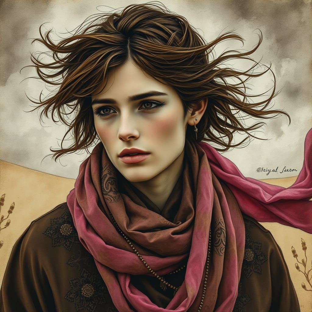 Mystic Nomad in Desert Storm