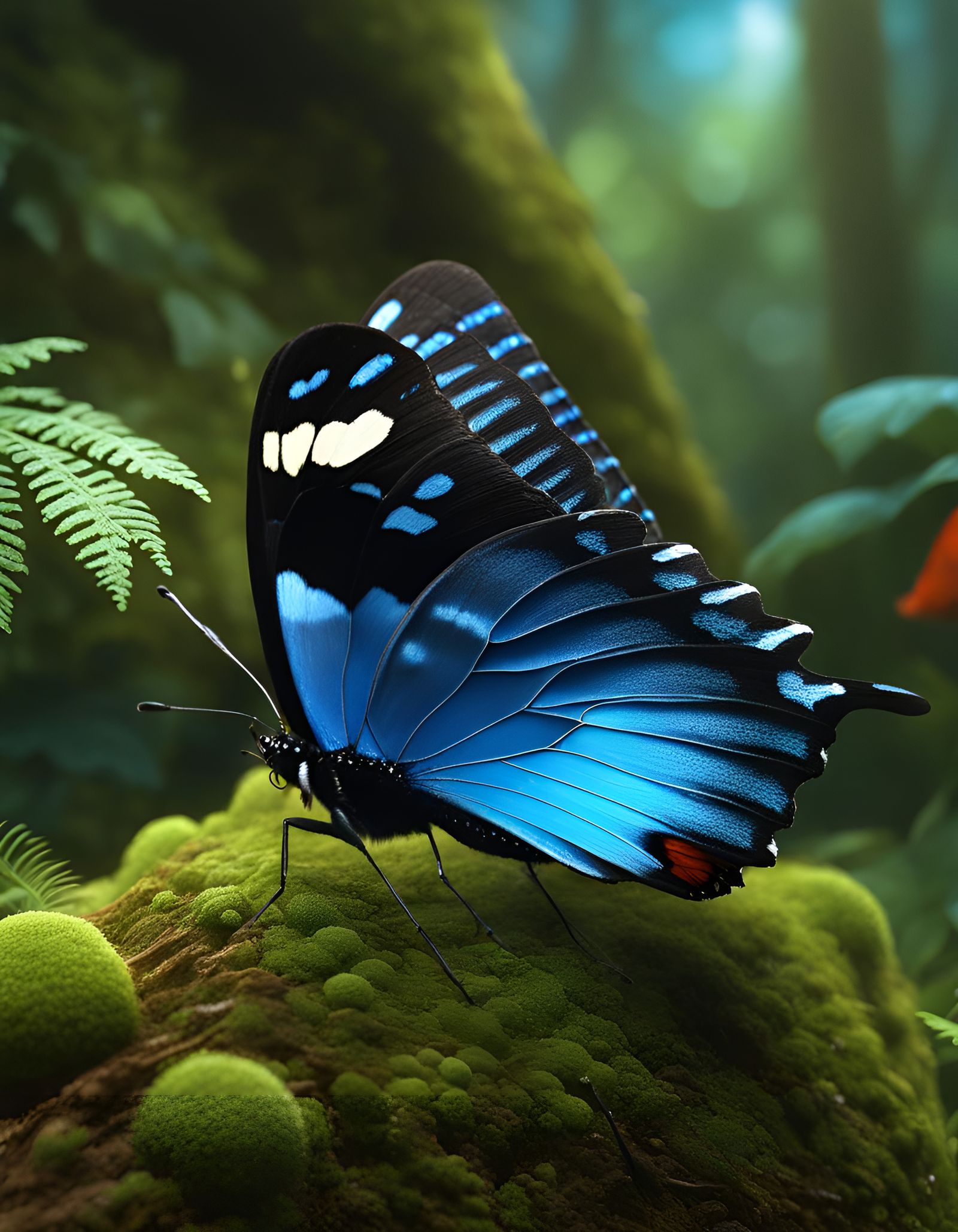 Ulysses Butterfly (papilio ulysses)