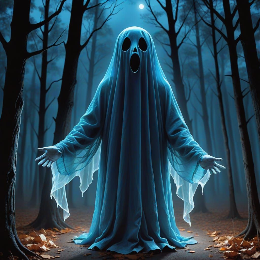 blue booin' ghost
