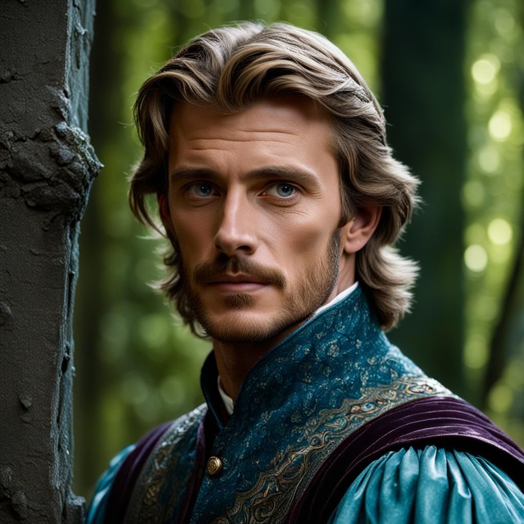 Fantaghiro's Tarabas: Nicholas Rogers in Fairytale Scene