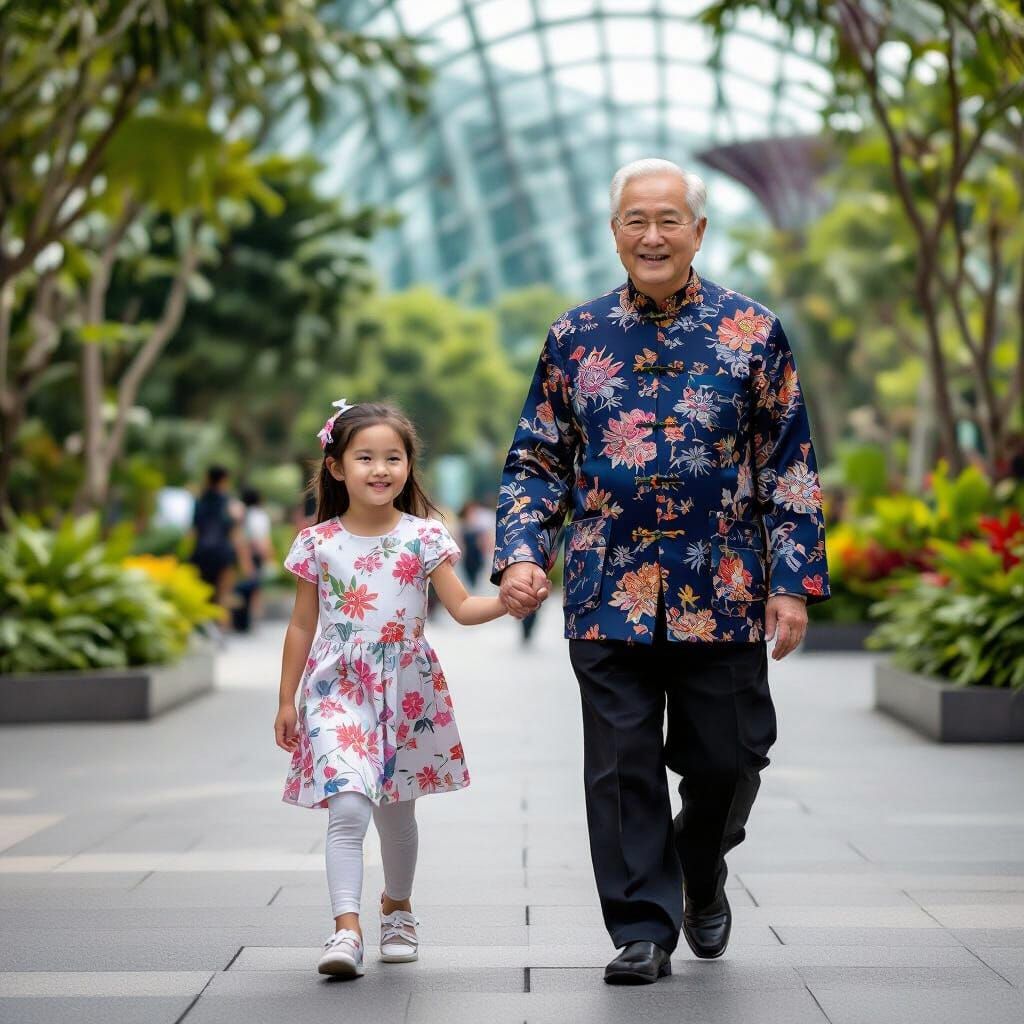 Generational Love at Gardens by the Bay