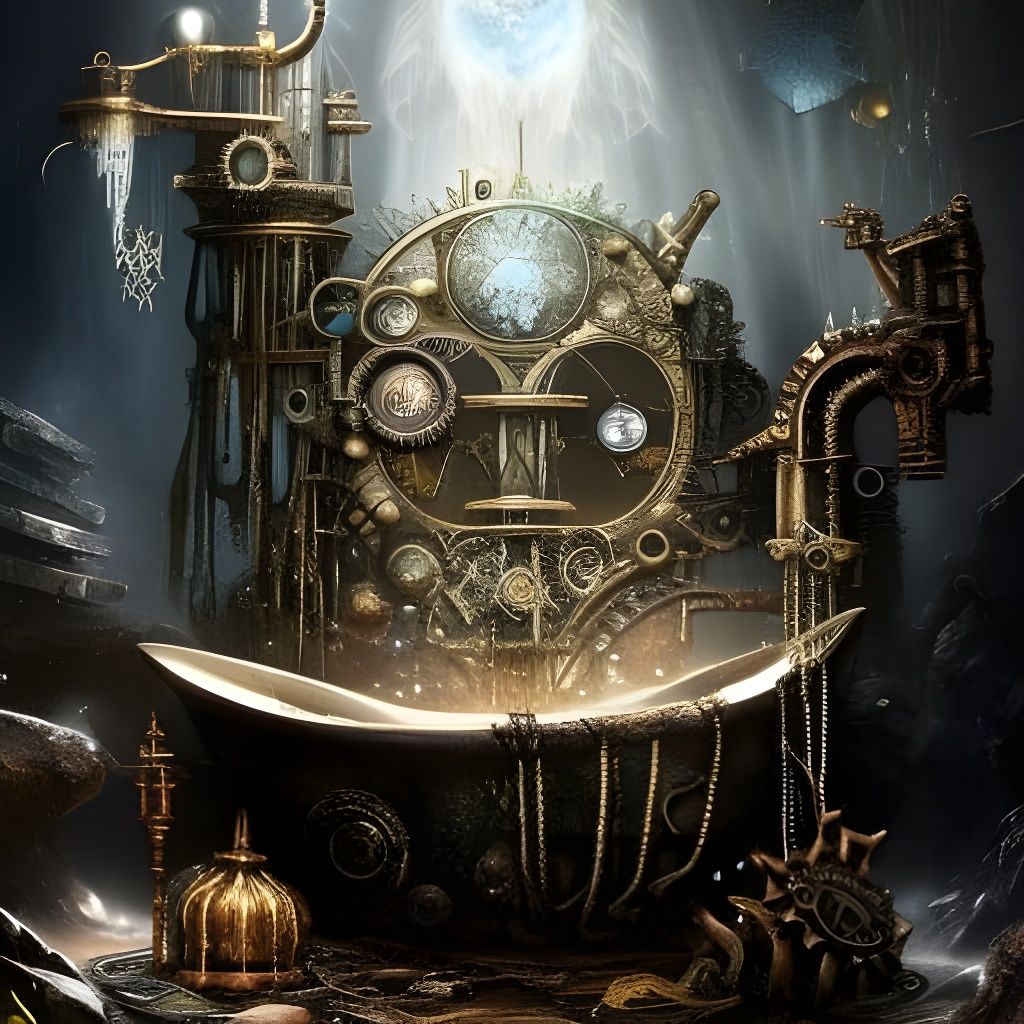 Steampunk Pool with Cosmic Cubes