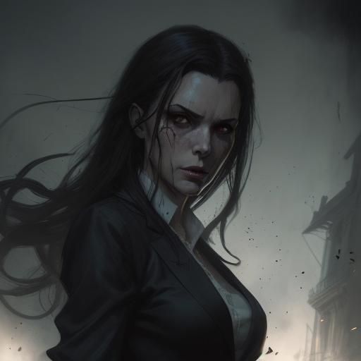 Ethereal Spirits Reveling in the Night