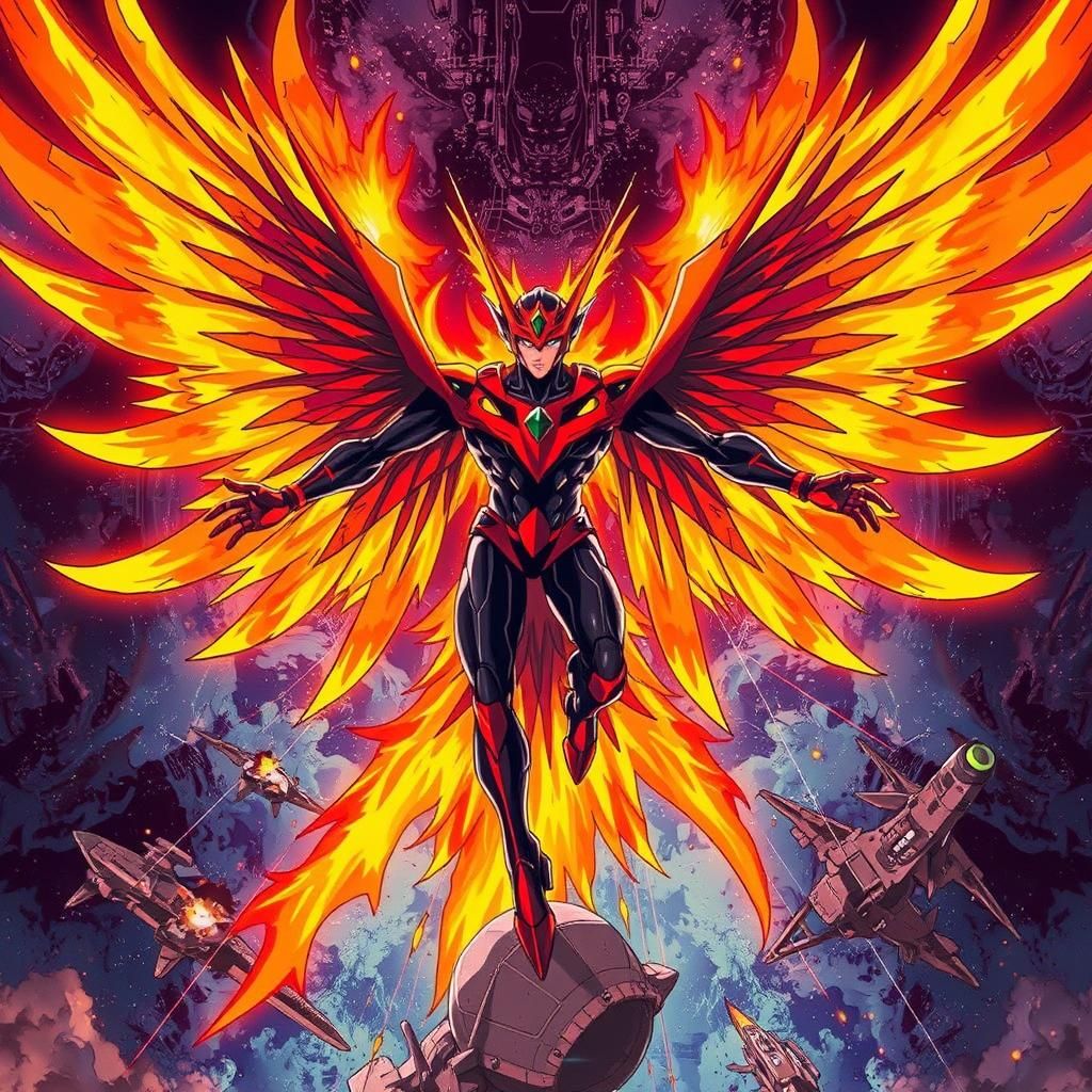 G-Force's Phoenix Spaceship in Electric Blue Sky