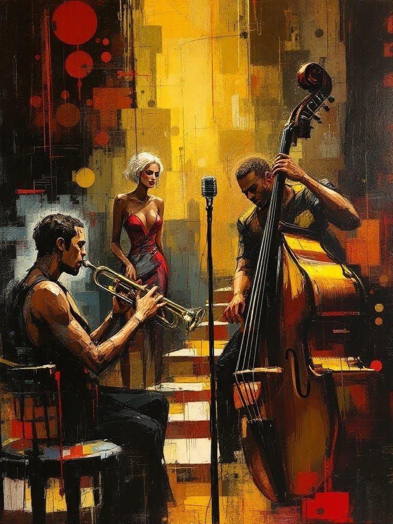 Jazz Legend Sings Soulful Ballad in Smoky Club