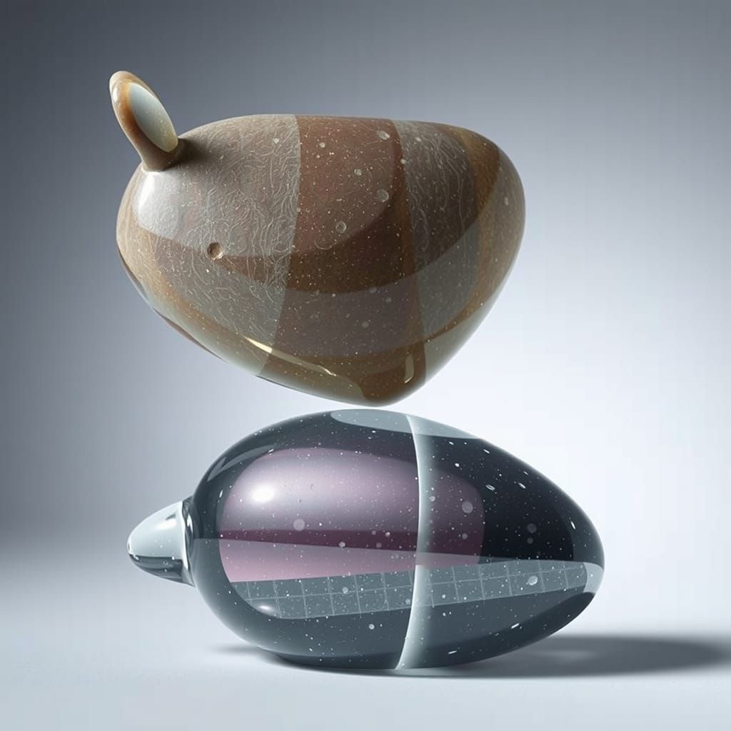 Crystal Kangaroo Figurine with Volumetric Light