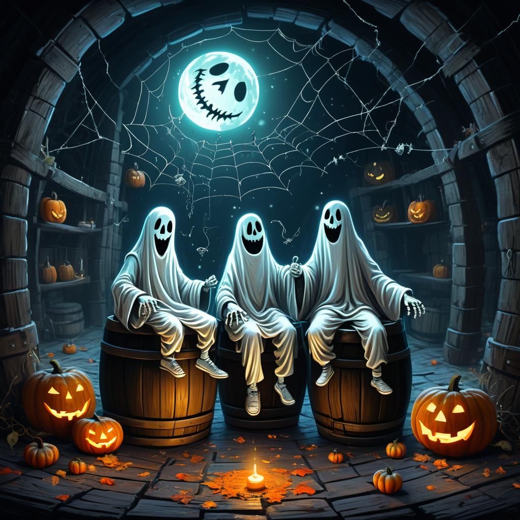 a happy Halloween night