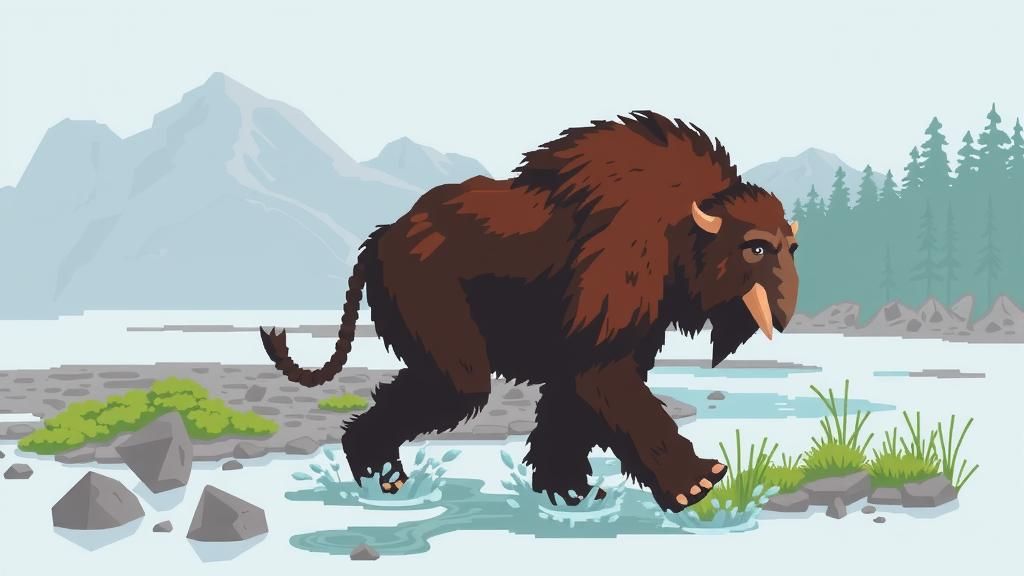 Pixelated Big-Foot in the Pacific Northwest: Low-Poly Pixel ...
