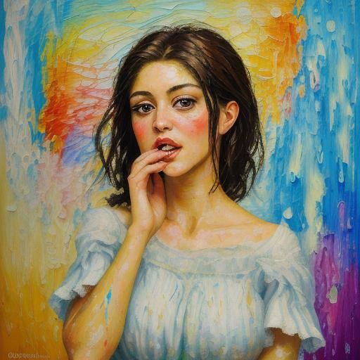 Expressive Oil Painting: Truth Revealed in Impasto Style