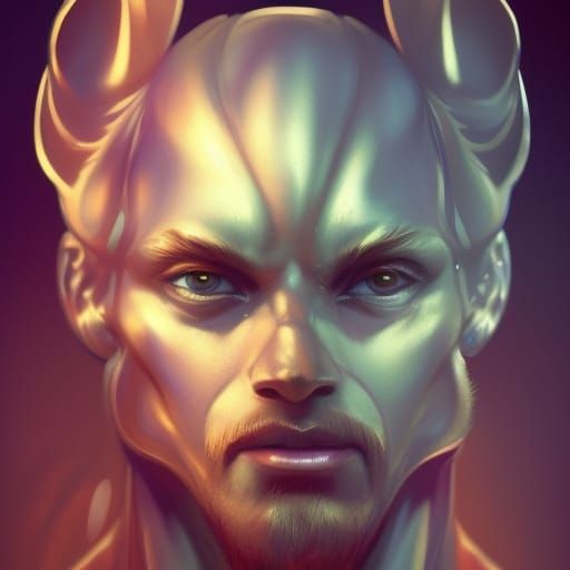 Mouse King Portrait in Hyperdetailed Lighting