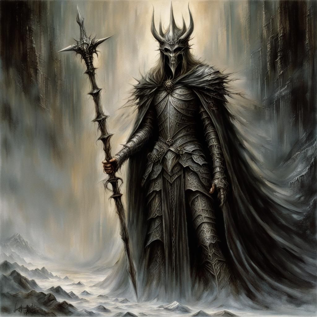 Witch-King of Angmar: Epic Cinematic Digital Painting