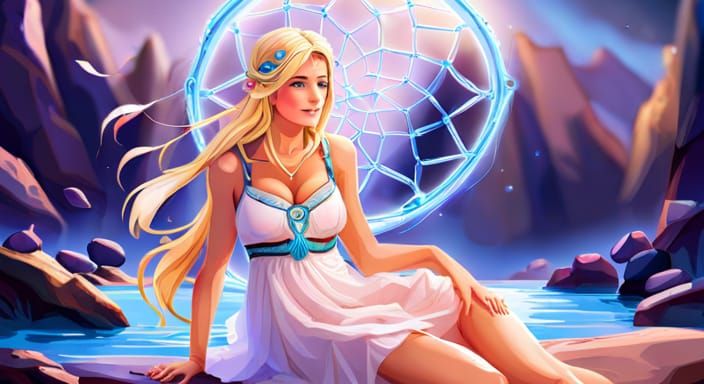 Dreamcatcher of Serenity for Peaceful Sleep