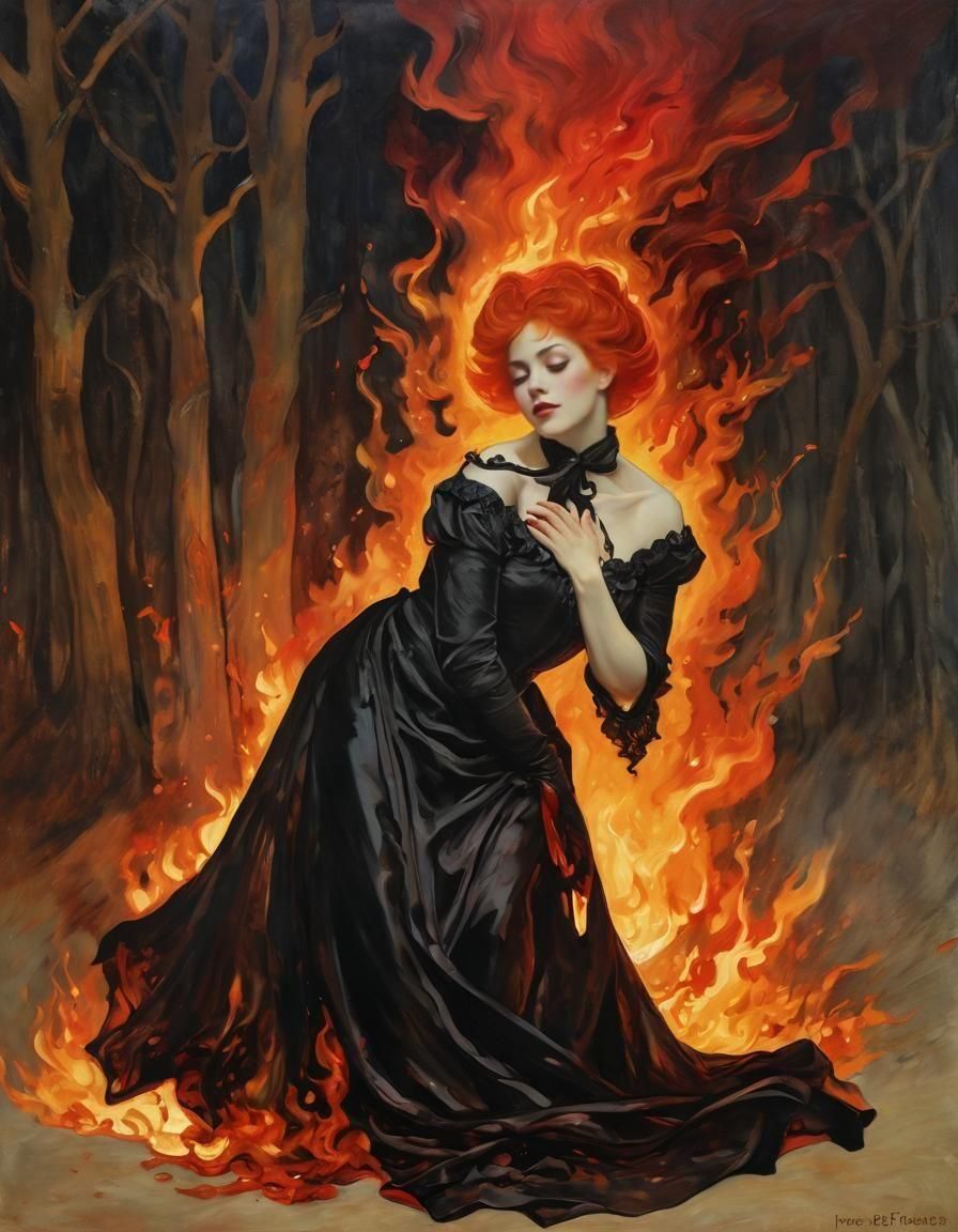 The Burning Lady