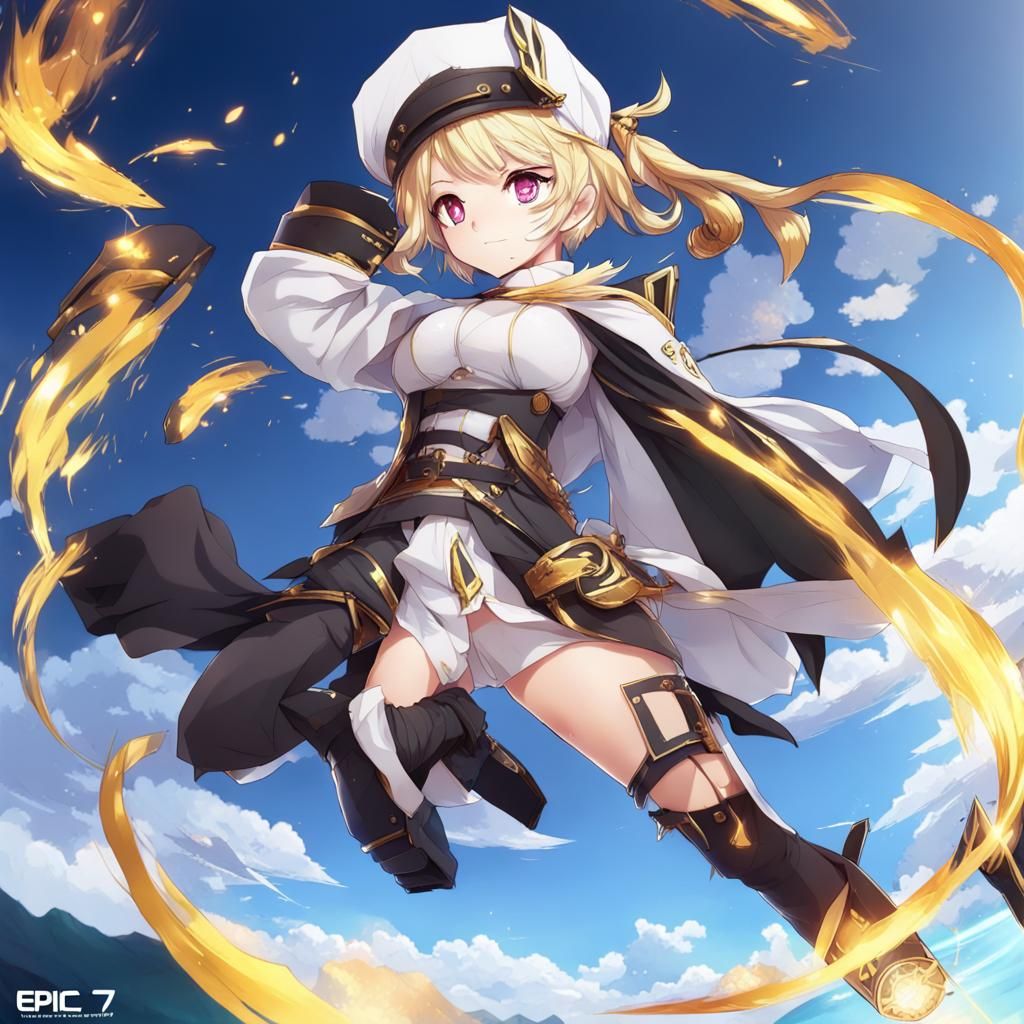 Anime Character in Key Visual Style