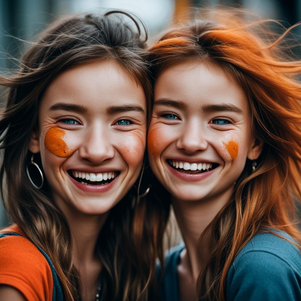 Image of Laughing Faces