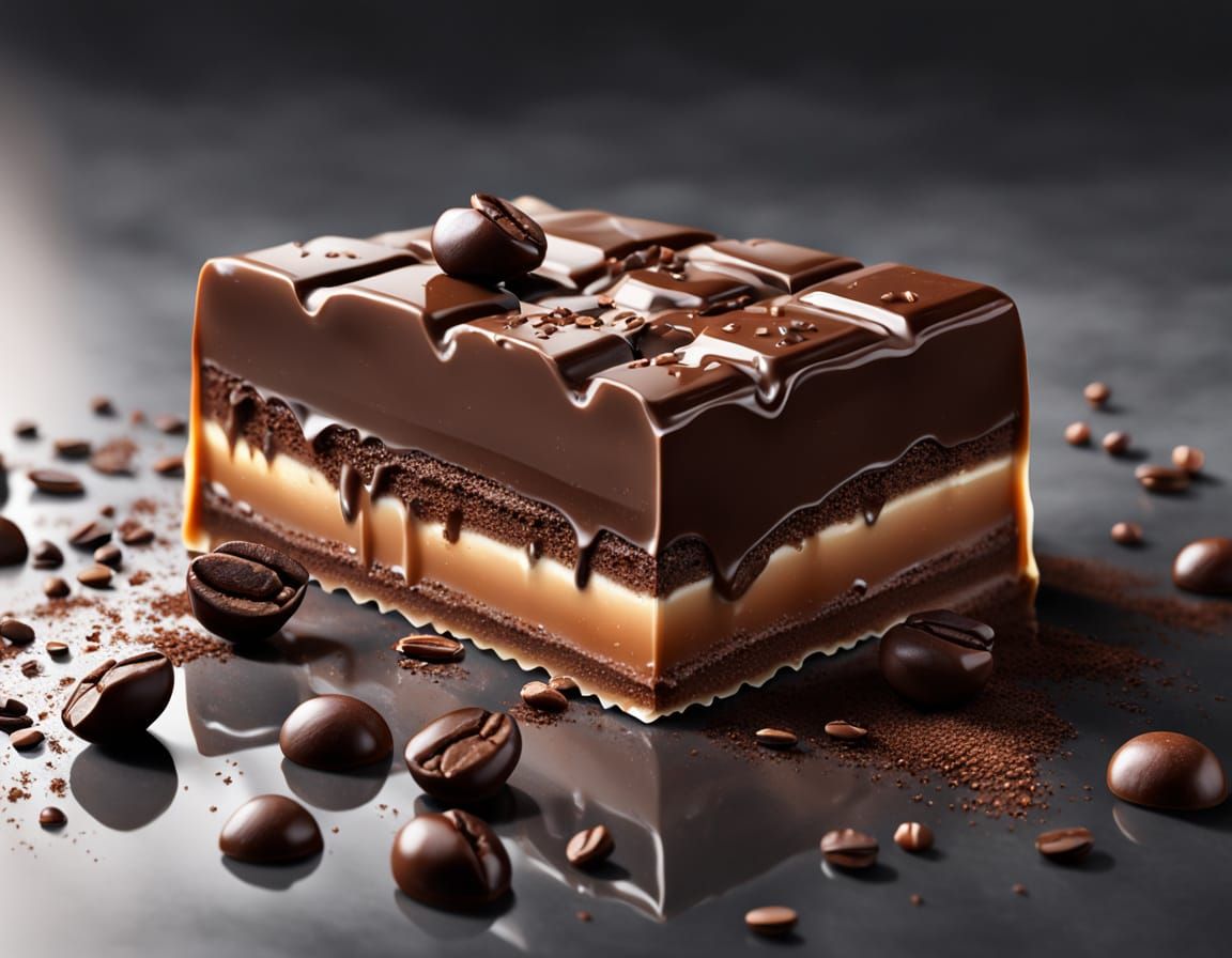 Decadent Chocolate Candy with Coffee Filling