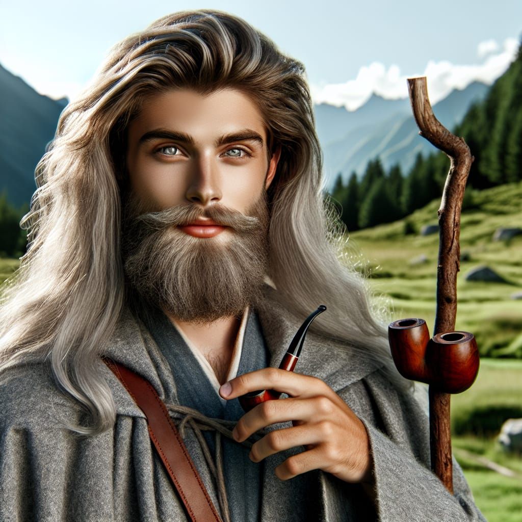 Young Handsome Gandalf