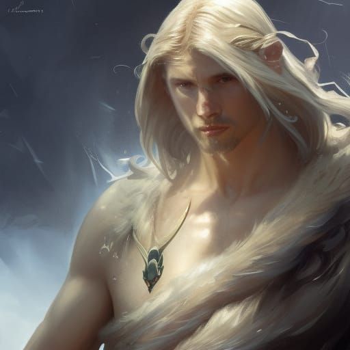 King Arthur: God of Dragons, Hyperdetailed Portrait