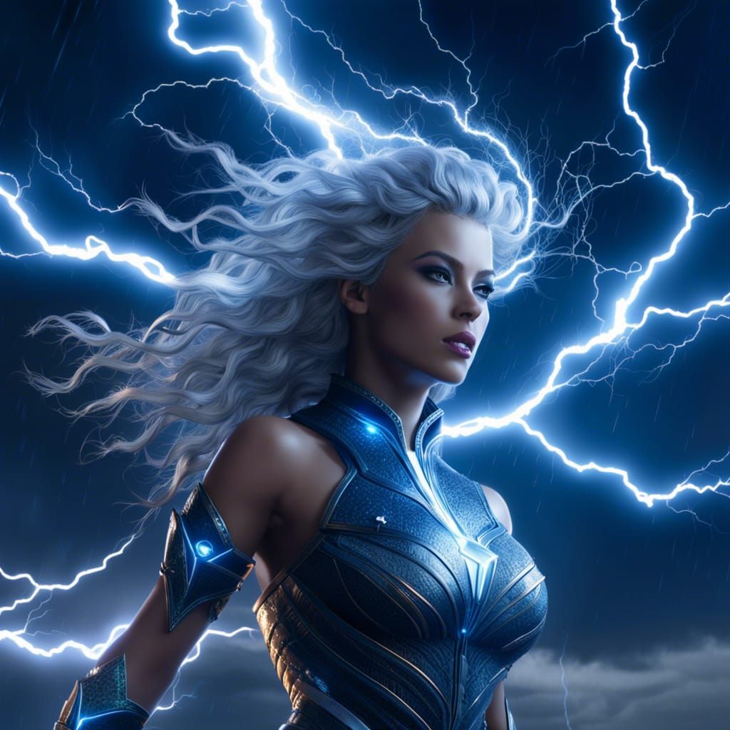 Electric Goddess of Thunder and Lightning