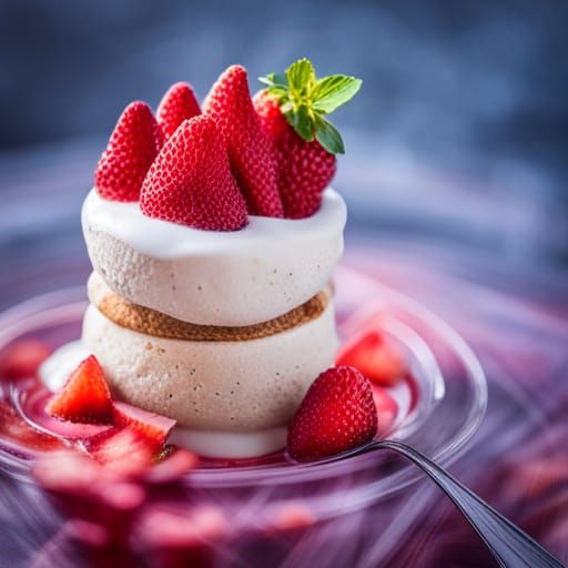 Delicious Strawberry Breakfast on Artisanal Bread