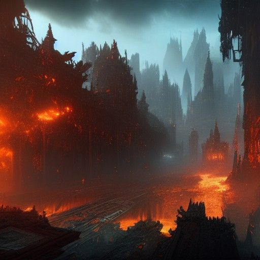 Fantastical Destruction in Deep Color