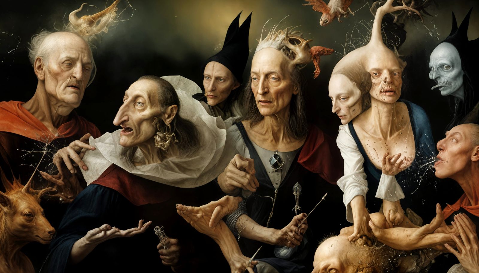 The Crone comes to town 3 times-a-year - when she does, she is mobbed by people seeking to know their 'Fortune'. One que...