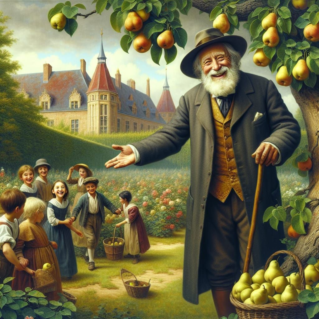 Bilder zum Gedicht:
„Herr von Ribbeck auf Ribbeck“ (Theodor Fontane) /5