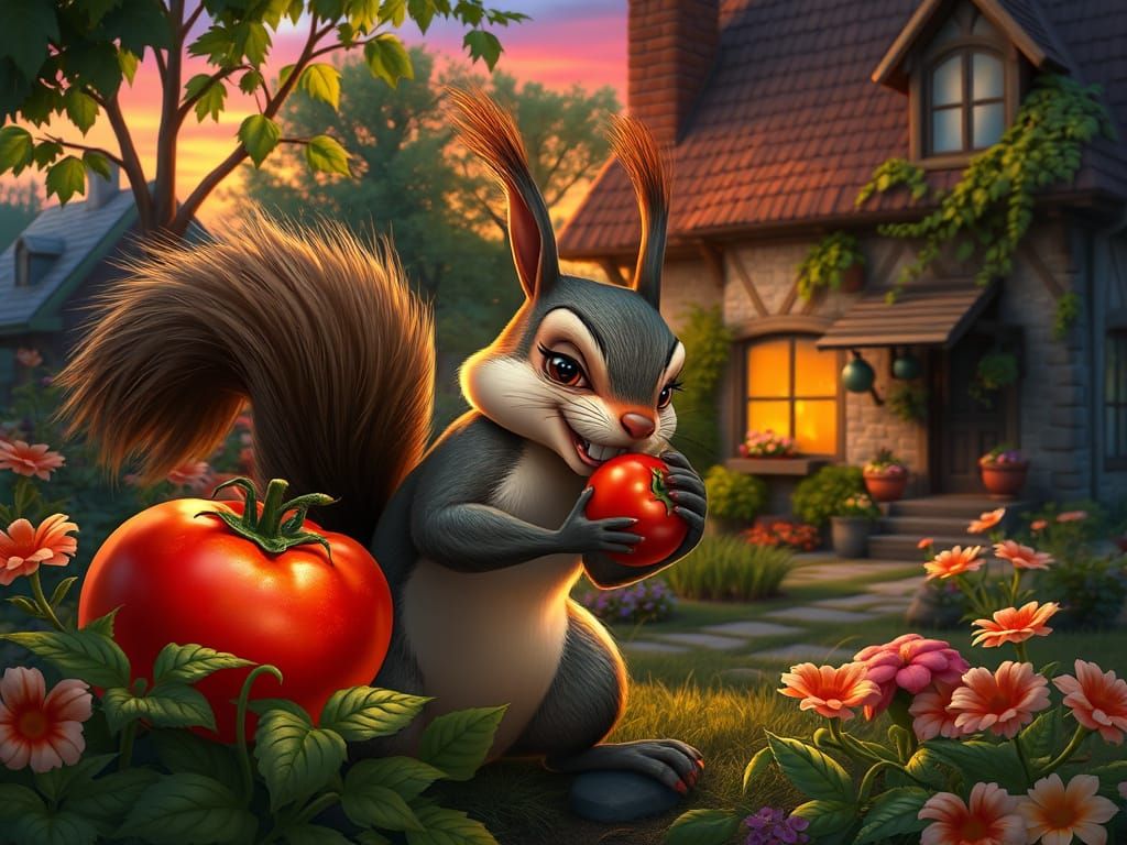 Mischievous squirrel 3