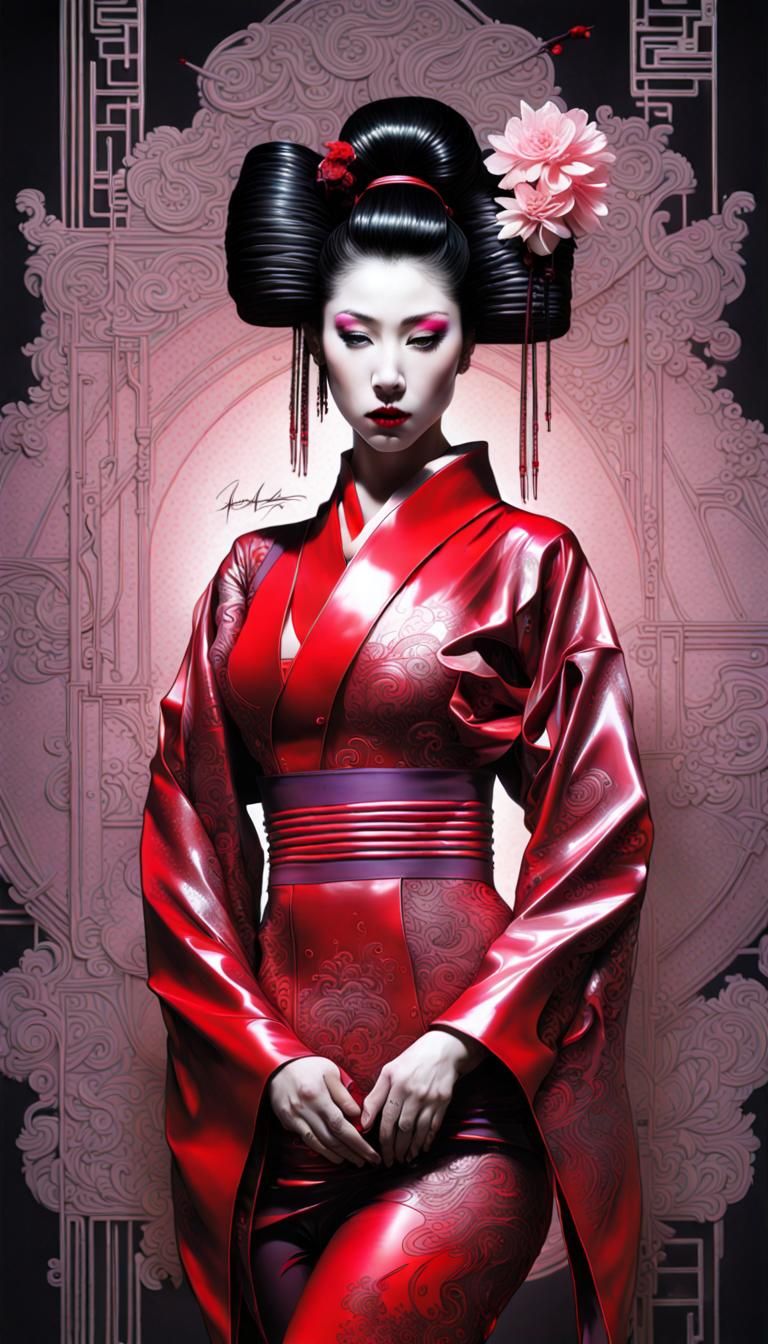 Cyberpunk Geisha