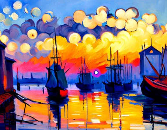 AI Impressionism Rendering