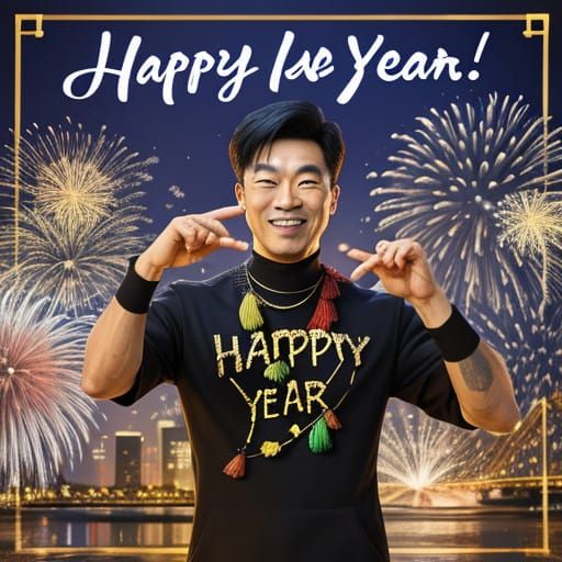 Joyful New Year Celebration