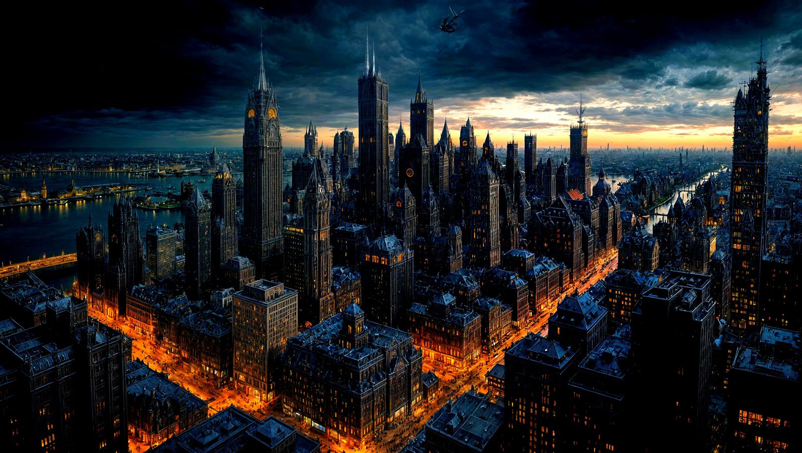 Gotham City: A Portrait of Fear and Crime