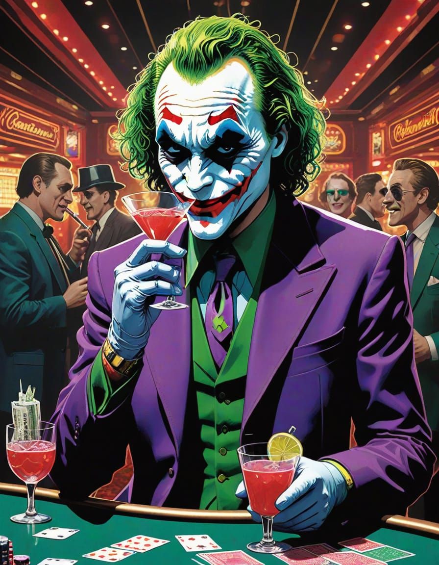 The Joker in a Gritty Casino World