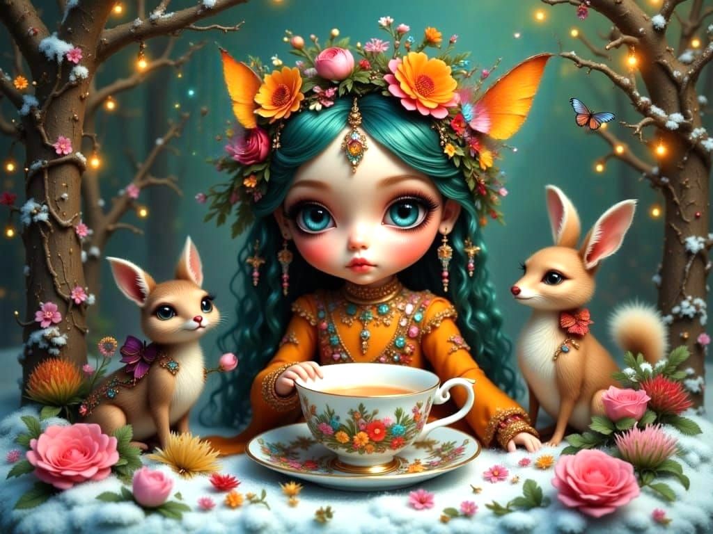 Magical Creatures Tea Time 🫖🧚🏼‍♀️