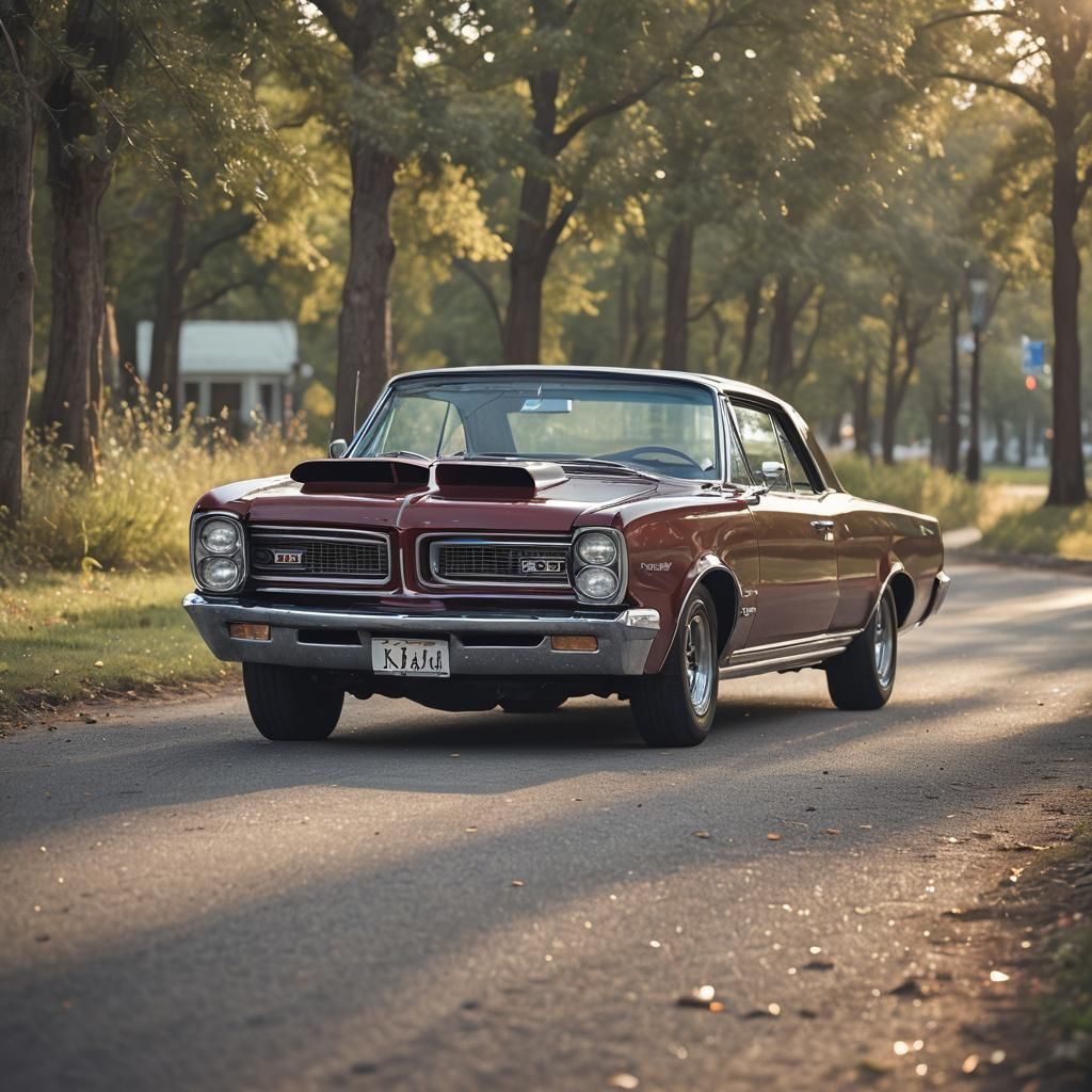 Classic 1964 Pontiac GTO Car Photography
