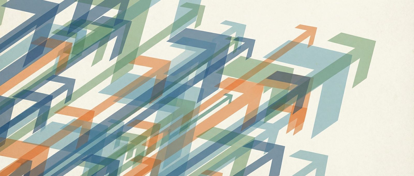 Abstract Infinity Arrows Pattern