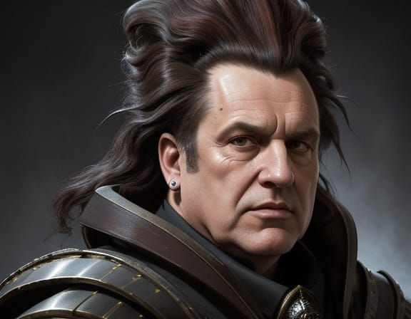Epic SciFi Portrait of Londo Mollari in Photorealistic Color