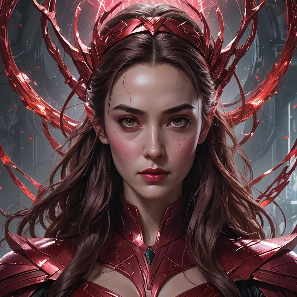 Dilraba Dilmurat as Marvelpunk Scarlet Witch