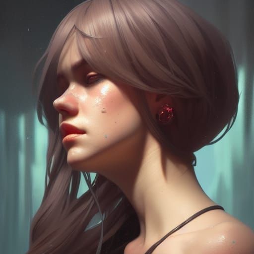 Detailed Portrait with Dynamic Lighting