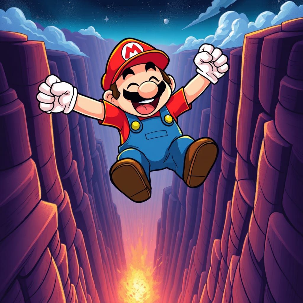 Jack Black as Nintendo Character in 80s Style