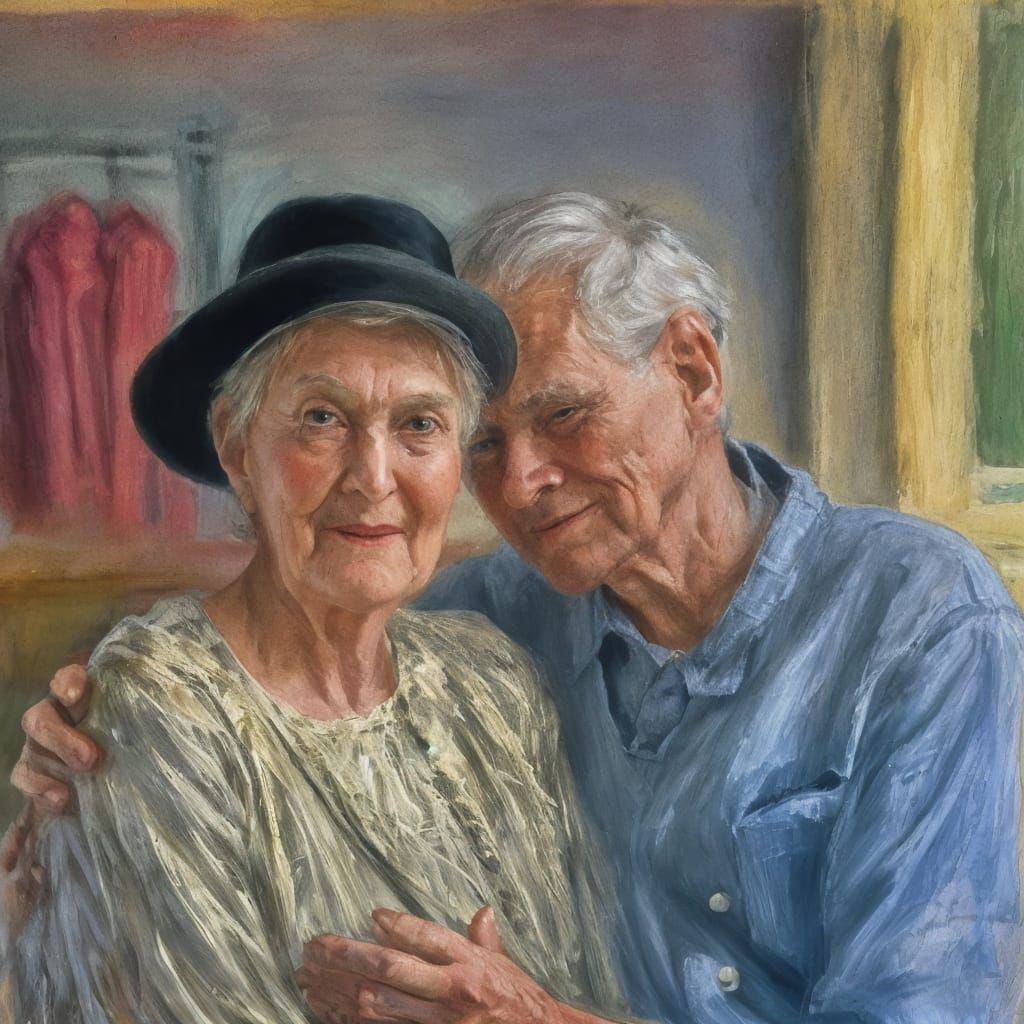 Never too old for love